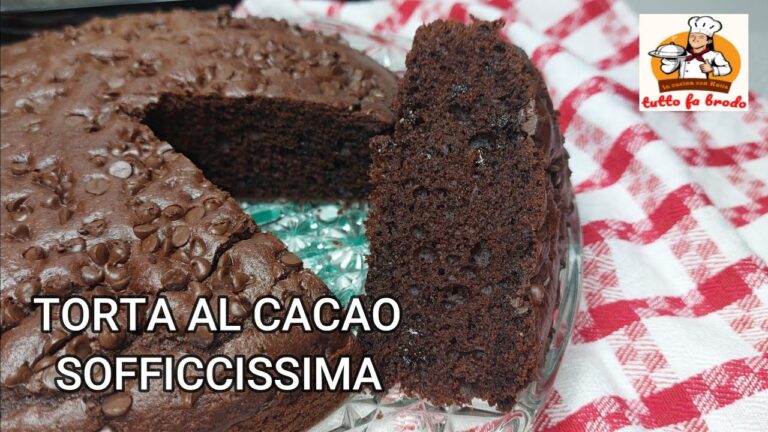 Deliziose torte al cacao senza burro