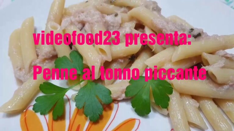 Tonno Piccante: Il Gusto Esplosivo del Mare