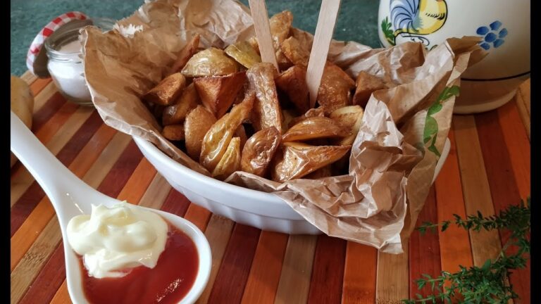 Patate Fritte Rustiche: Il Gustoso Contorno di Casa