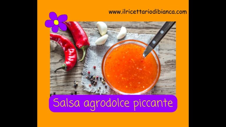 Segreti della Salsa Agro Piccante: Ricetta Ottimizzata