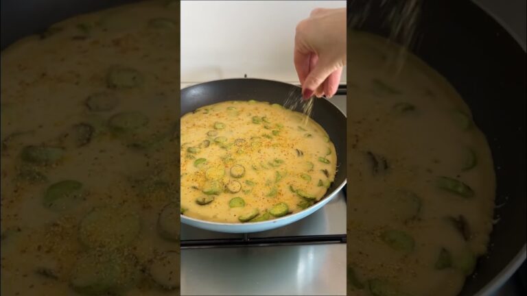 Deliziosa Frittata di Ceci e Zucchine: Ricetta Ottimizzata