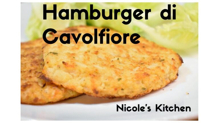 La ricetta perfetta per il burger di cavolfiore