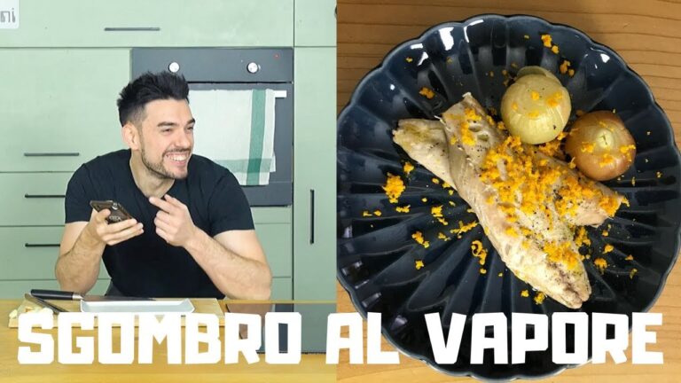 Ricetta deliziosa: sgombro al vapore
