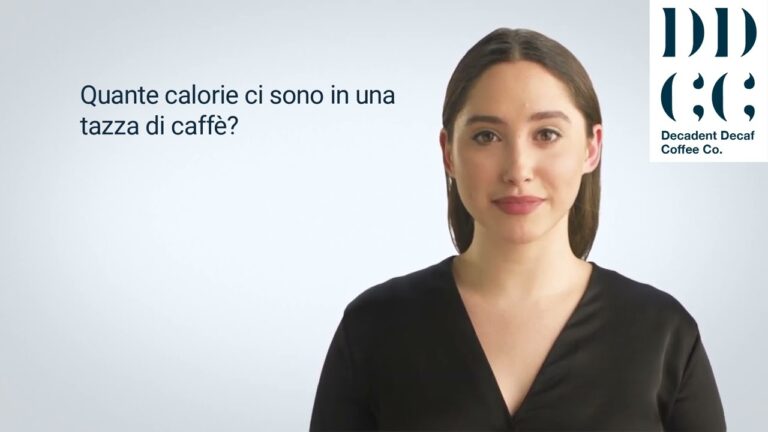 Conteggio Calorico della Tazza di Caffè
