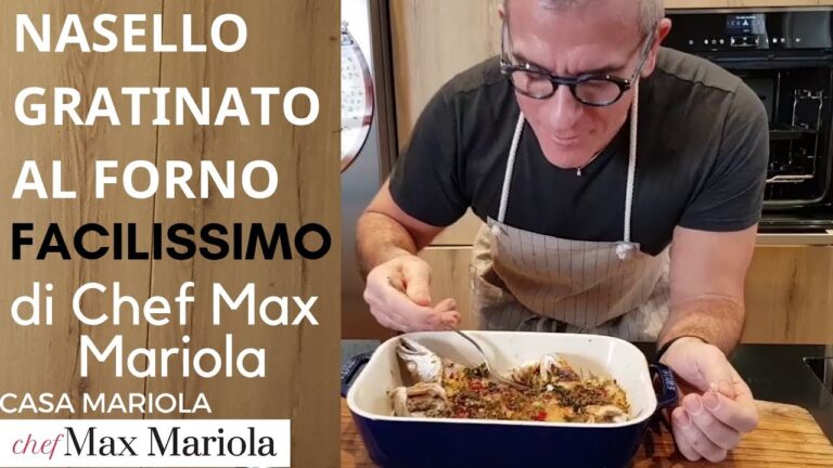 Filetti di Nasello al Forno Gratinati