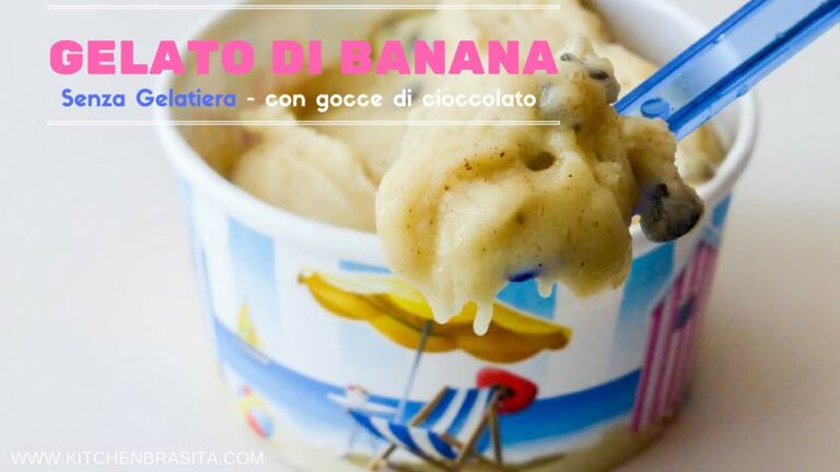Gelato Banana: Un Mix Gustoso e Sano