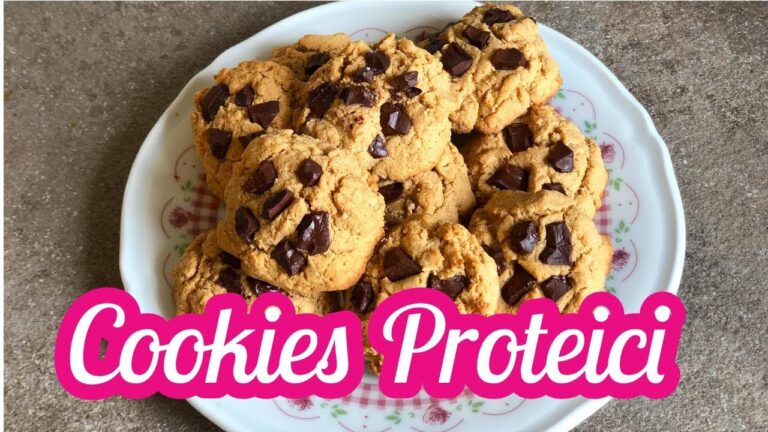 Ricetta Cookies Proteici: Gustosi e Nutrienti