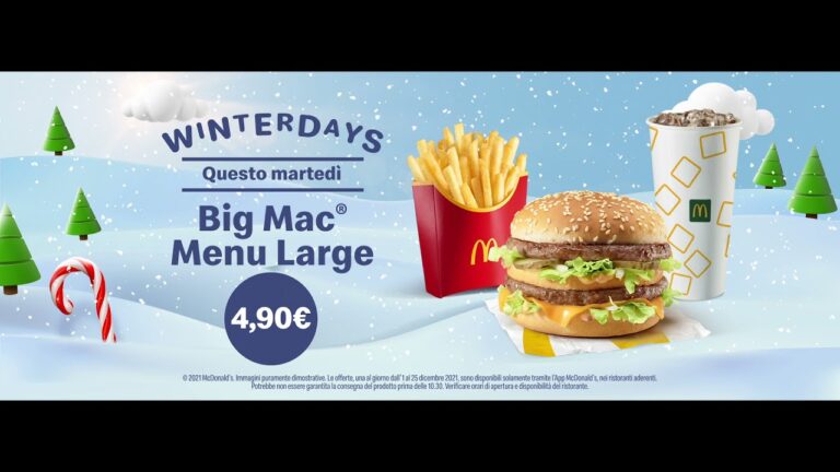 Menu McDonald’s Grande: Scelta Ottimizzata