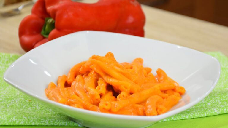 Ricetta veloce: pasta con peperoni e Philadelphia