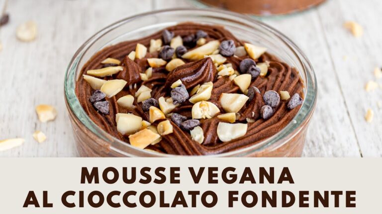 Mousse Vegana: Ricetta Semplice e Salutare