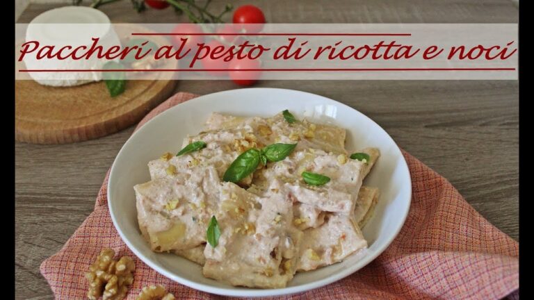 Ricetta pesto di ricotta e noci: deliziosa e veloce da preparare
