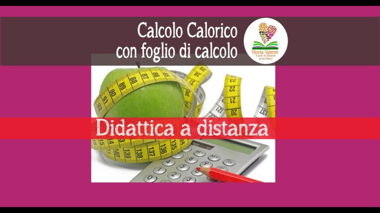 Calcolo Calorie per Ricette Sane e Gustose