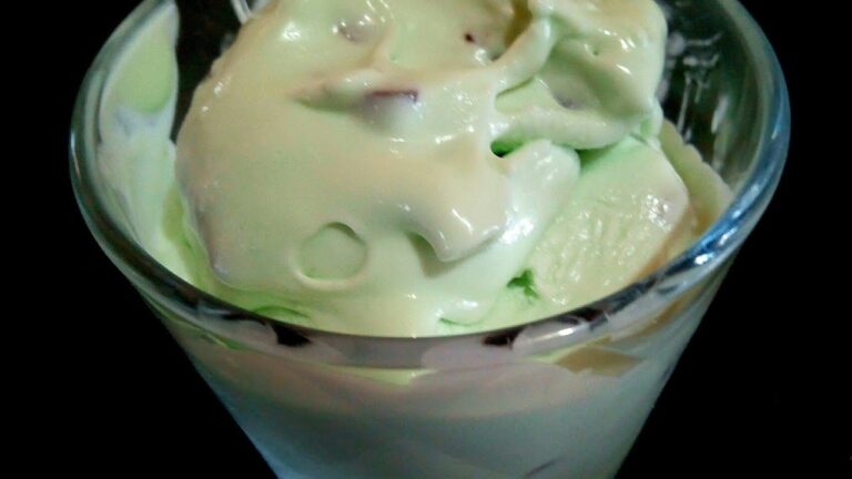 Delizioso Gelato alla Menta e Cioccolato