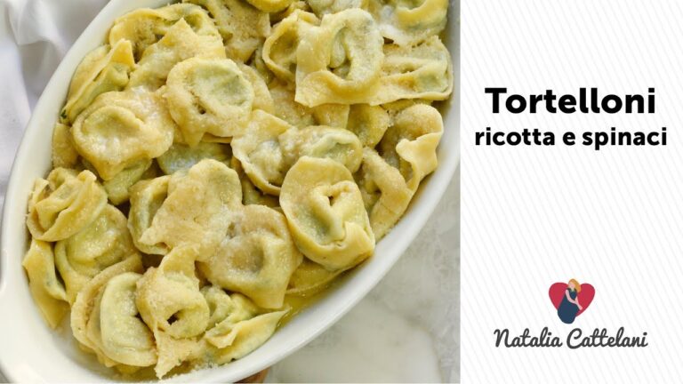 Ricetta Tortelloni Ricotta e Spinaci a Basso Contenuto Calorico