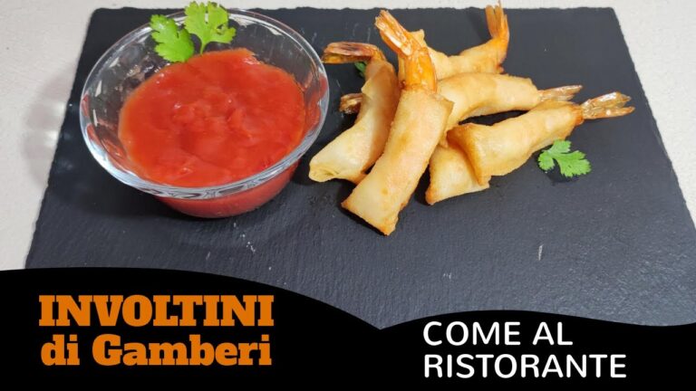Involitini Primavera con Gamberi: Ricetta Ottimizzata e Concisa