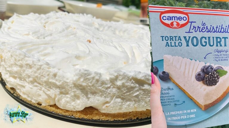 Ricetta Facile: Cameo Torta allo Yogurt