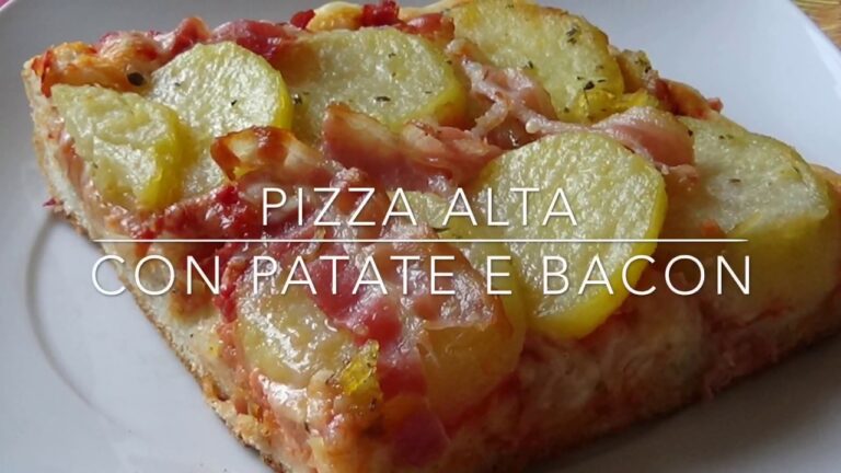 Deliziosa Pizza con Bacon: Una Ricetta Irresistibile