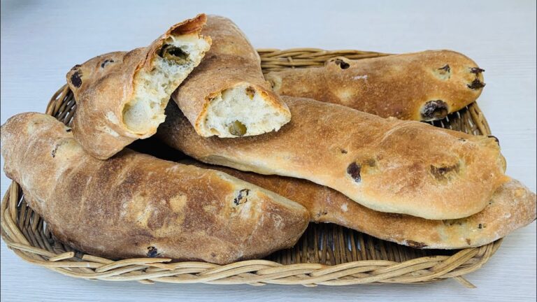 Ricetta deliziosa: filoncino alle olive