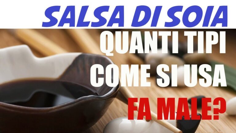 Calorie della Salsa di Soia