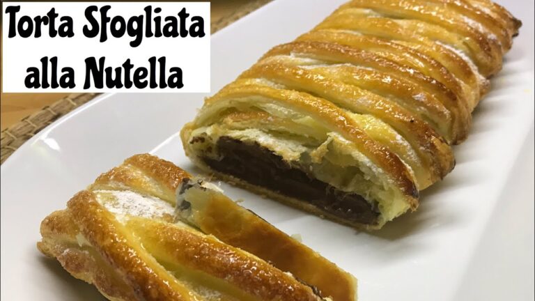 Deliziosa Sfoglia alla Nutella al Forno