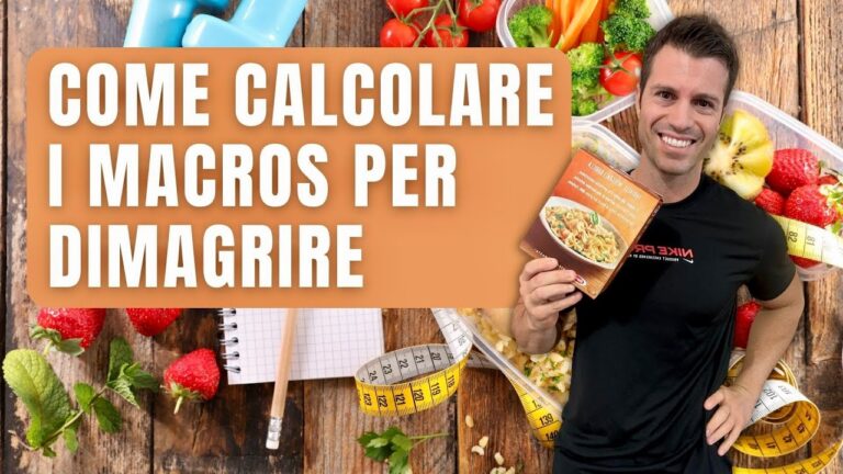 Guida al Calcolo dei Macronutrienti per Dimagrire