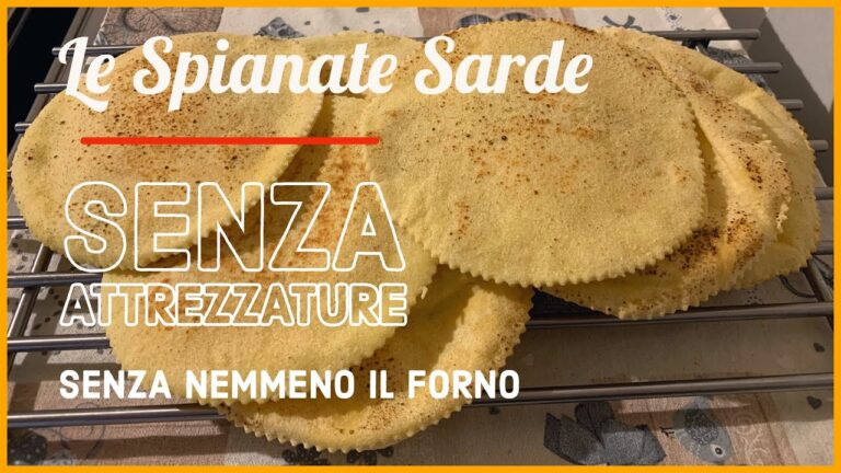Le migliori ricette di spianate sarde