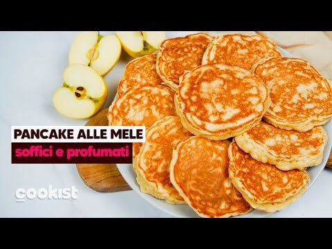Pancake alle mele: 50 calorie di bont&agrave;