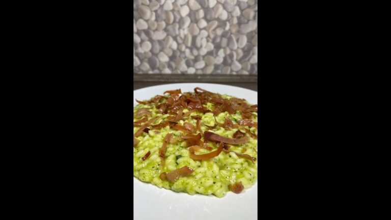 Risotto Zucchine e Speck: Un’esplosione di Sapori