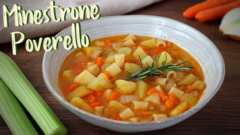 Conteggio calorico del minestrone