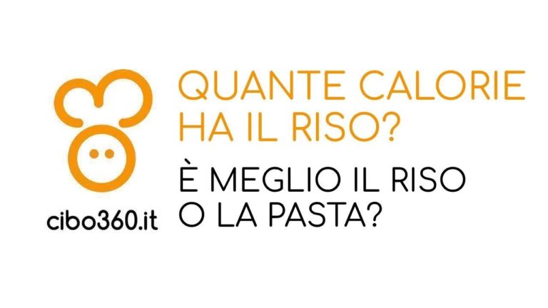Conteggio calorico del riso basmati