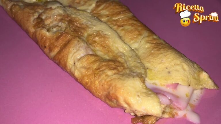 Frittata con Prosciutto Cotto e Sottiletta: Un Piatto Semplice e Delizioso