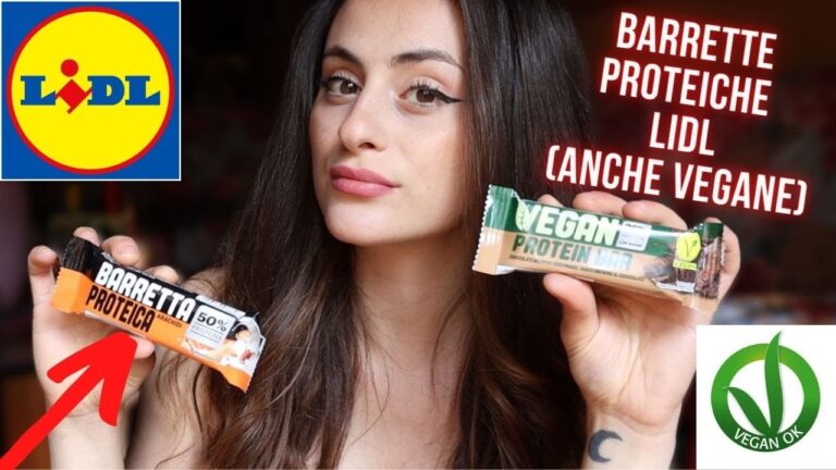 Barrette proteiche vegane: la guida completa su Lidl