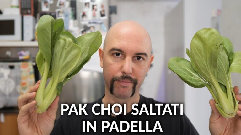 Segreti per preparare un delizioso pak choi bollito