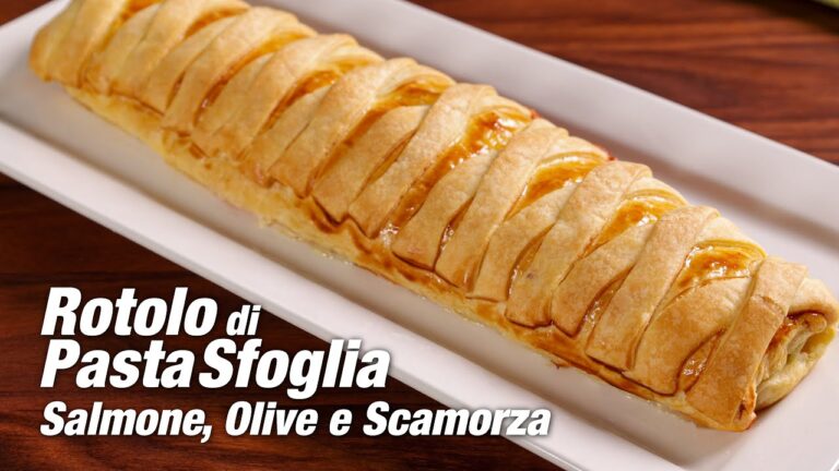 Torta Salata con Salmone Affumicato e Scamorza