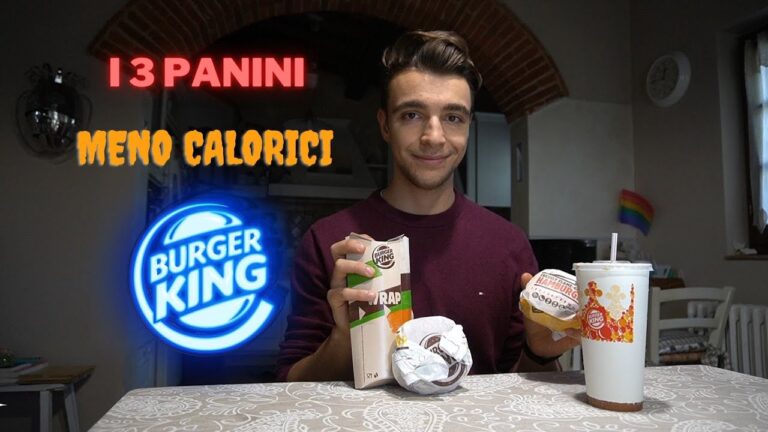 Calorie del Menu di Burger King: Guida Completa