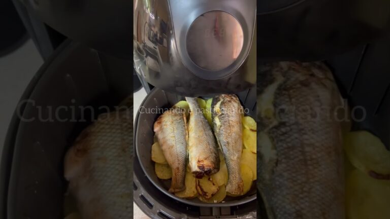 Frittura Salutare: Branzino e Patate in Friggitrice ad Aria