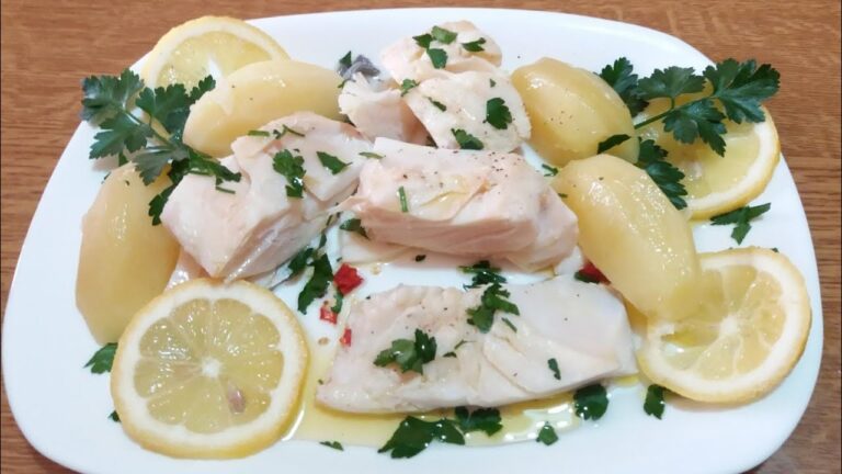 Ricetta del baccal&agrave; bollito con patate
