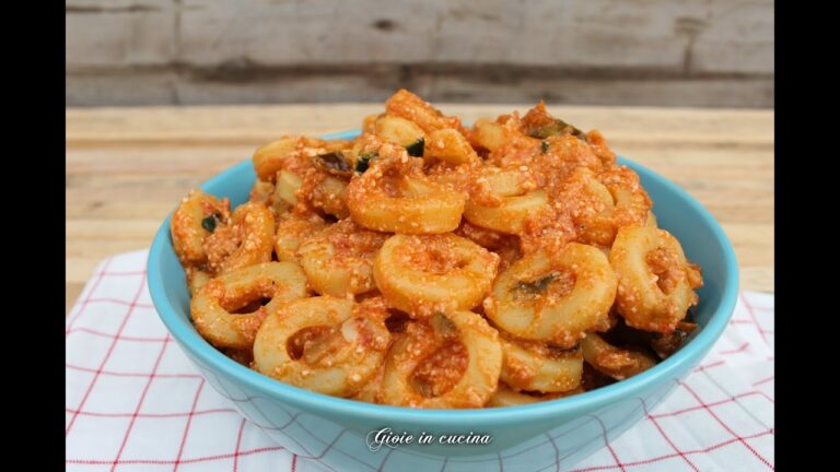 Anellini Abruzzesi: Tradizione e Gusto in Cucina