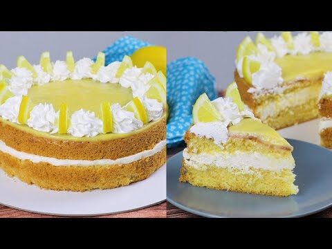 Pan di Spagna con Crema al Limone: Un Dolce Delizioso