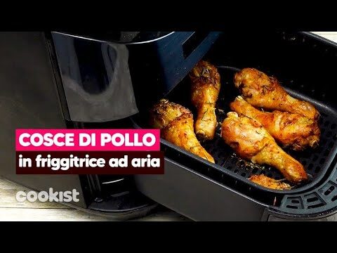 Coscette di pollo croccanti in friggitrice ad aria