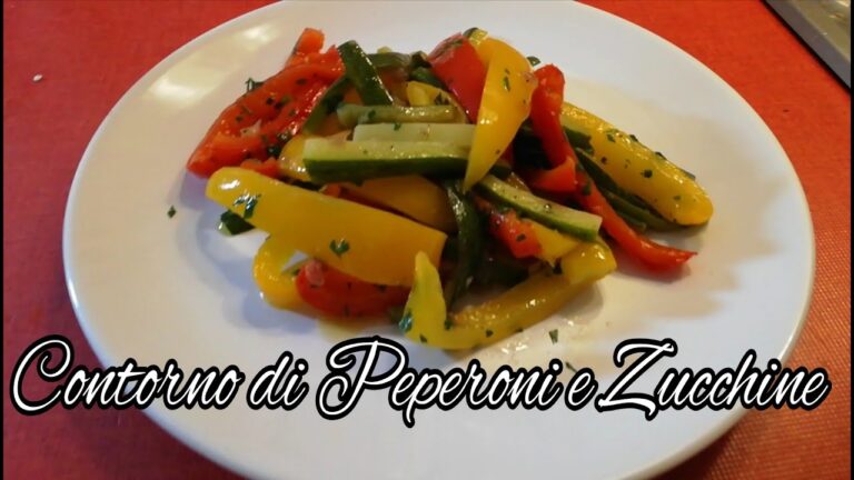Ricetta veloce: zucchine, peperoni e cipolla in padella