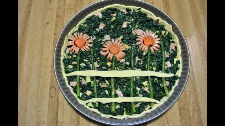 Torta Salata Spinaci, Prosciutto e Provola: Ricetta Gustosa e Semplice
