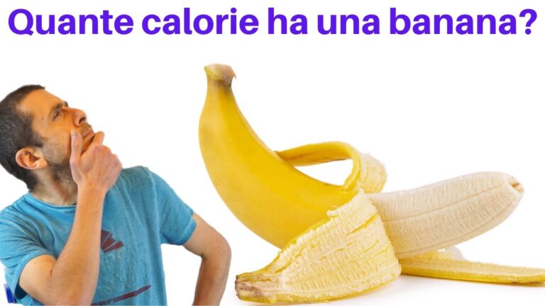 Calorie in una banana: tutto quello che devi sapere