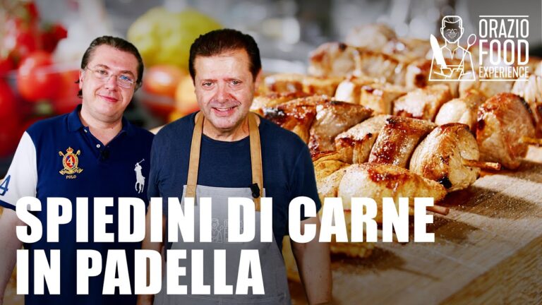 Il peso di uno spiedino di carne