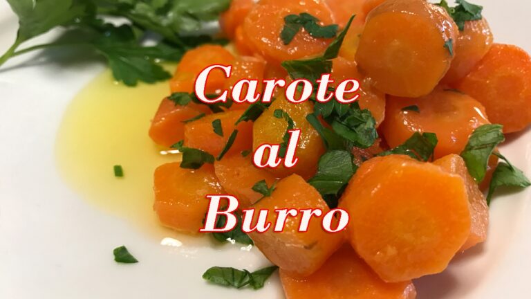 Carote al Burro in Padella: Ricetta Facile e Gustosa
