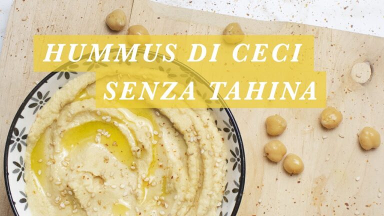 Salsa Tahina: Il Segreto del Gusto Cooperativo