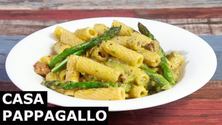 Ricetta deliziosa: sugo asparagi e salsiccia