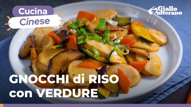 Gnocchi di riso a basso contenuto di calorie