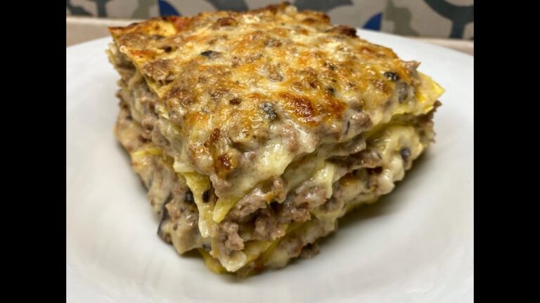 Lasagne al Rag&ugrave;: Ricetta a Basso Contenuto Calorico
