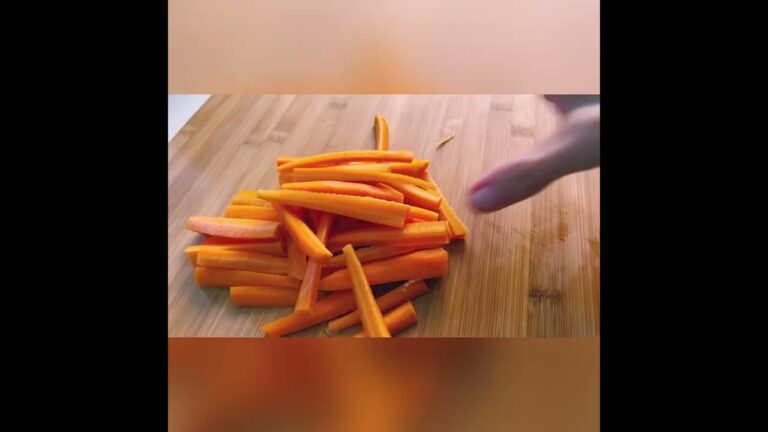 Chips di Carote Croccanti in Friggitrice ad Aria